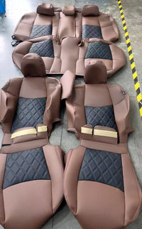 Car Accessories Seat Covers Synthetic Leather Custom Fit for Infiniti QX80 QX60 QX50 Q51 G37x G35X FX35 Only 5 Seats