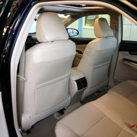 Custom Made Genuine Leather Seat Cover for Toyota Camry Cushion Front Part Fabric Material 5 Seats Accessory Car Accessories