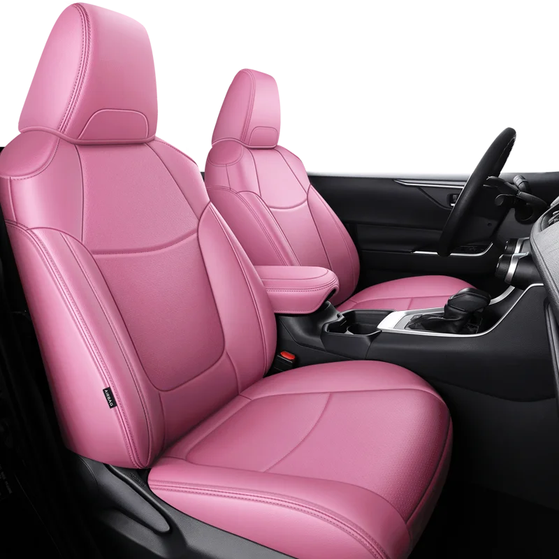 Genuine Leather in Middle Part Original Custom Fit for Toyota RAV4 Corolla CHR Camry Hilux Yaris Auris Car Seat Covers Cushion