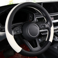 40cm Leather Steering Wheel Cover for Trucks – 15.7 in