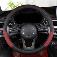 40cm Leather Steering Wheel Cover for Trucks – 15.7 in