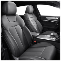 Custom Fit Leather Seat Covers for Mercedes Benz W211 5 Seats Full Set image 1