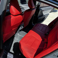 Toyota Camry seat cover detail