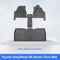 Durable Tpe Eco-Friendly Waterproof Floor Mat For Toyota Voxy Noah 80/90 Series.