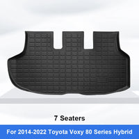 Sports Design TPE Rubber Car Interior Accessories for 2014-2022 Toyota Voxy 80 Series Hybrid Rear Car Trunk Mat Trunk Pad