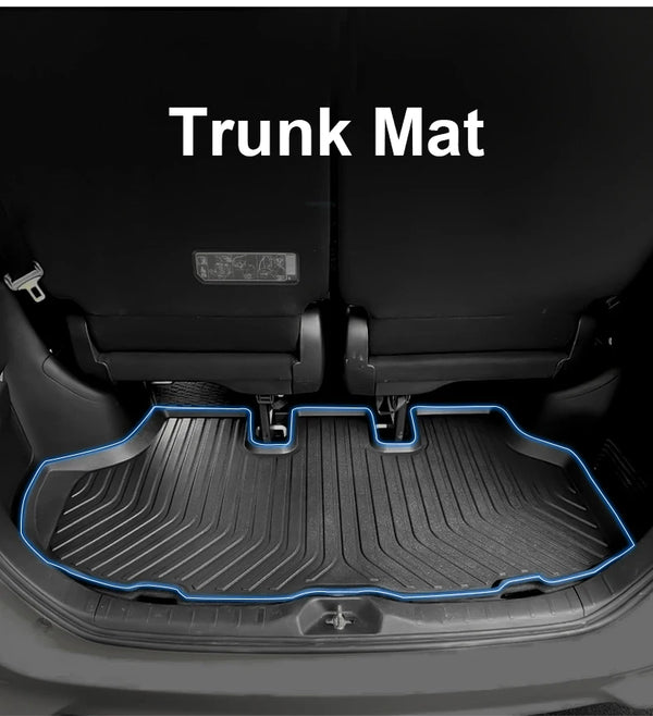 Sports Design TPE Rubber Car Interior Accessories for 2014-2022 Toyota Voxy 80 Series Hybrid Rear Car Trunk Mat Trunk Pad