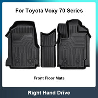Sports Design TPE Rubber Floor Mat Car Interior Accessories for Toyota Voxy Noah 70 Series Rear Car Trunk Mat Trunk Pad
