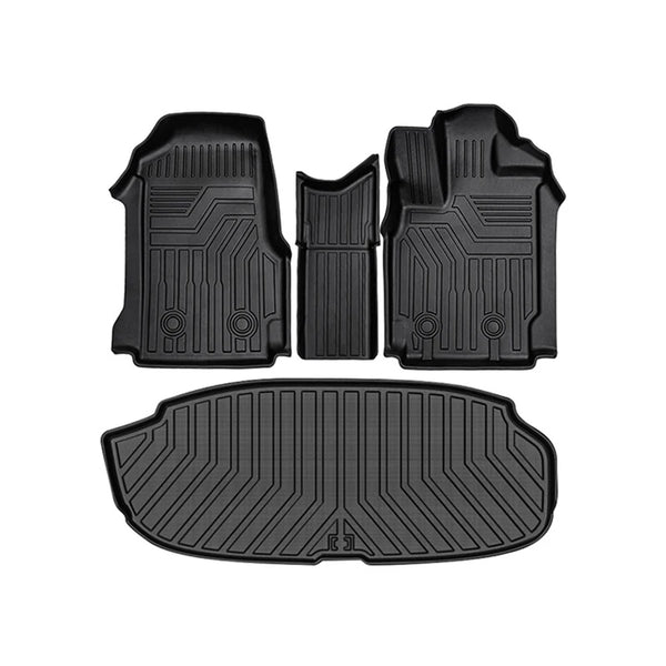 Sports Design TPE Rubber Floor Mat Car Interior Accessories for Toyota Voxy Noah 70 Series Rear Car Trunk Mat Trunk Pad