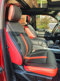 Ford F-150 / F-250 / F-350 Custom Fit Leather Seat Covers 2009-2026